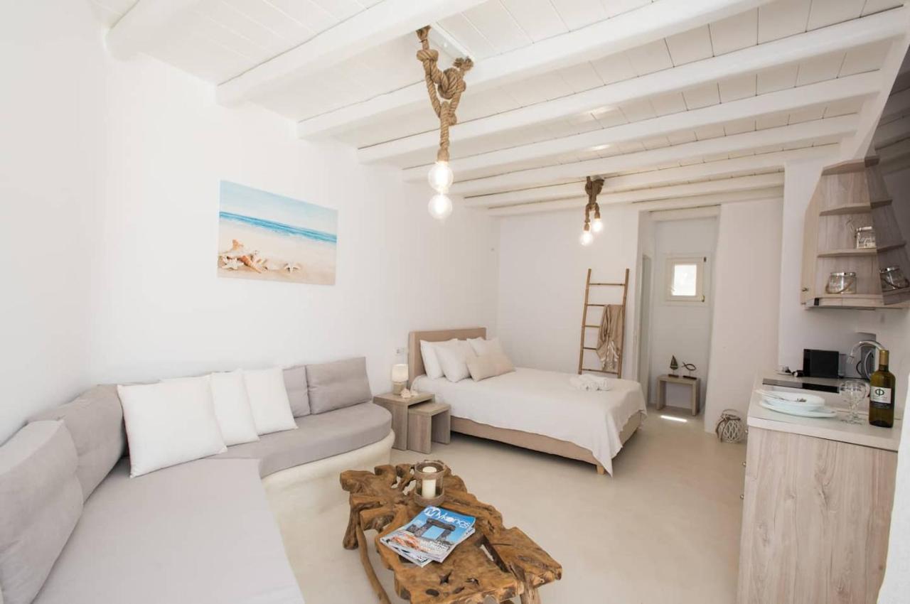 Gorgeous Studio In Cycladic Architecture Overlooking The Aegean Daire Houlakia  Dış mekan fotoğraf