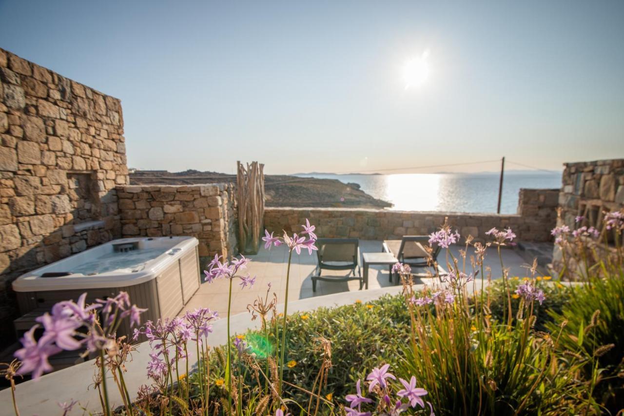 Gorgeous Studio In Cycladic Architecture Overlooking The Aegean Daire Houlakia  Dış mekan fotoğraf
