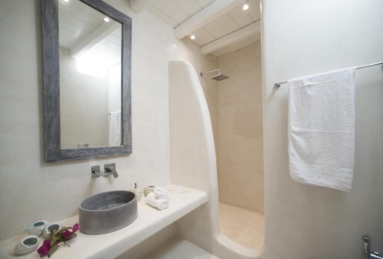 Gorgeous Studio In Cycladic Architecture Overlooking The Aegean Daire Houlakia  Dış mekan fotoğraf